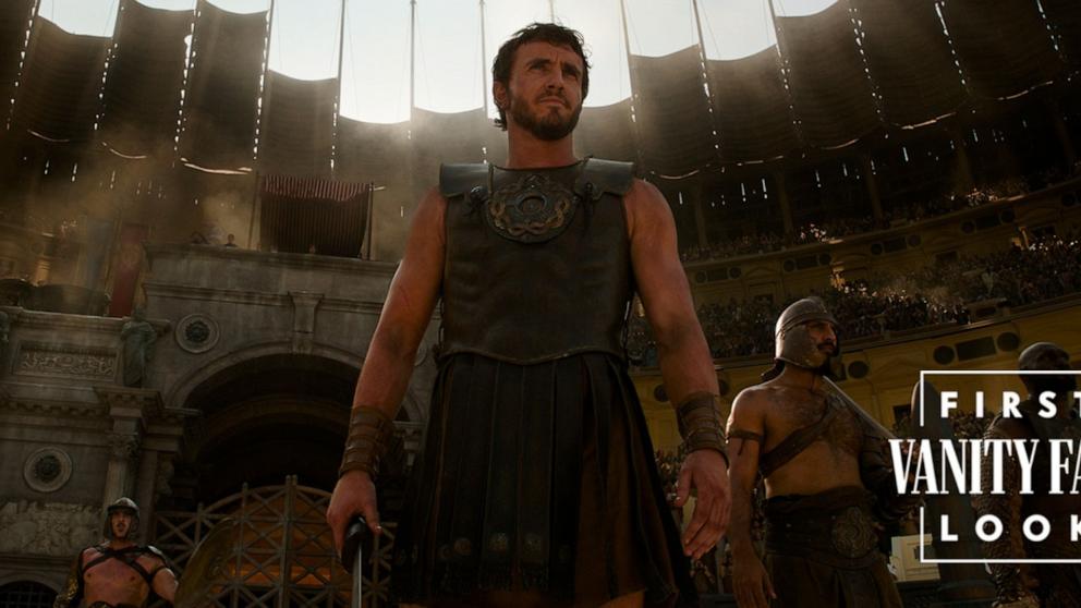 PHOTO: The first images for "Gladiator II" have been released.