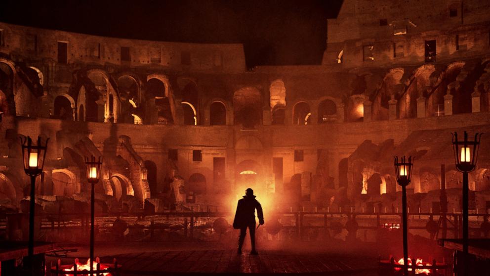 PHOTO: Airbnb is inviting guests inside the Colosseum after dark to partake in a unique and authentic gladiator experience.