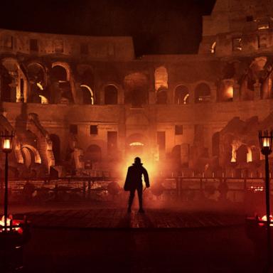 PHOTO: Airbnb is inviting guests inside the Colosseum after dark to partake in a unique and authentic gladiator experience.