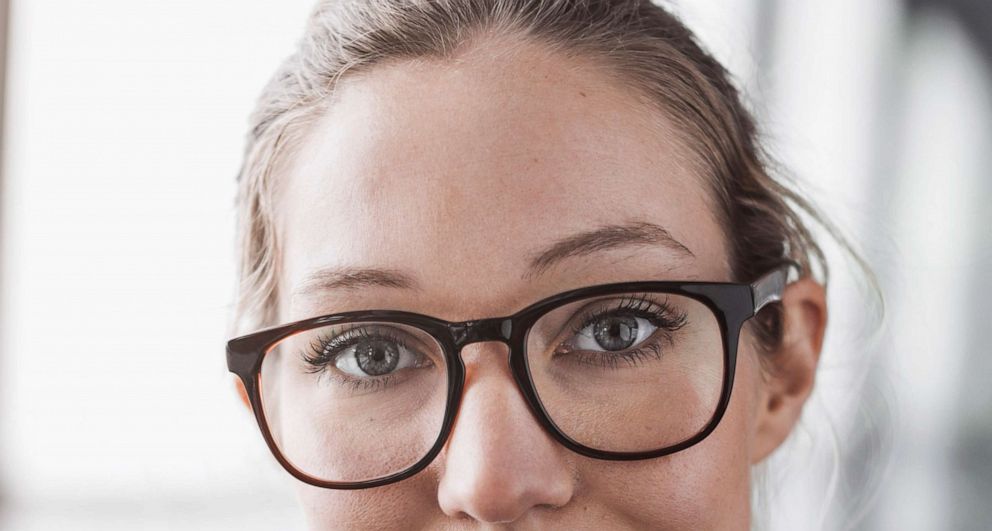 PHOTO: A woman has glasses on in an undated stock photo. 