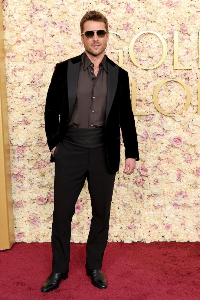 PHOTO: Glen Powell attends the 82nd Annual Golden Globe Awards at The Beverly Hilton on Jan. 05, 2025 in Beverly Hills, Calif.