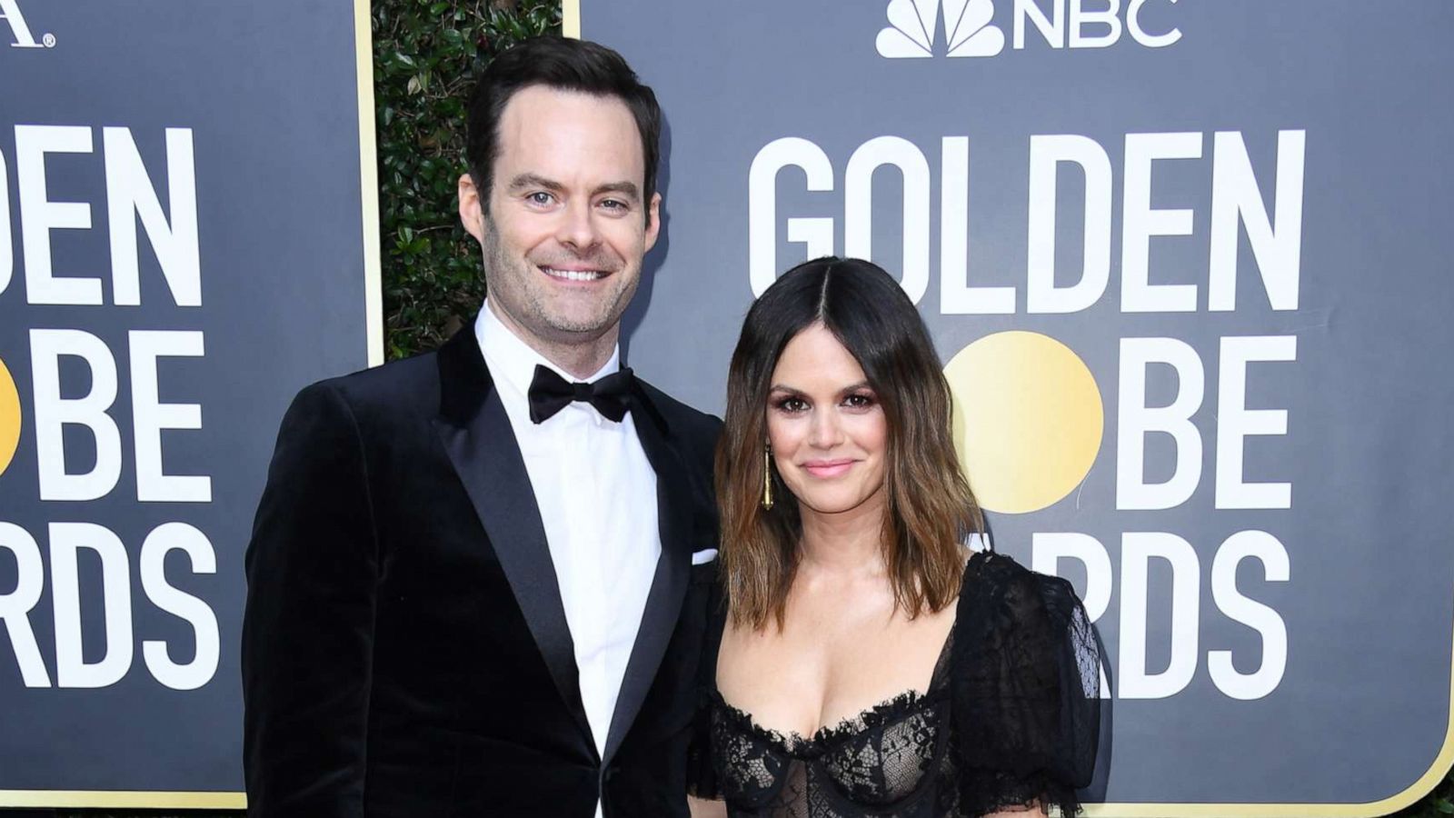 PHOTO: Bill Hader and Rachel Bilson attend the 77th Annual Golden Globe Awards at The Beverly Hilton Hotel on Jan. 05, 2020, in Beverly Hills, Calif.