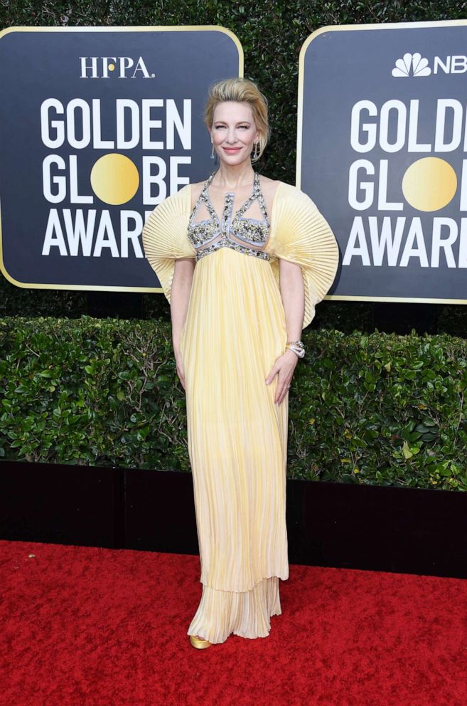 PHOTO: Cate Blanchett attends the 77th Annual Golden Globe Awards at The Beverly Hilton Hotel on Jan. 05, 2020, in Beverly Hills, Calif.