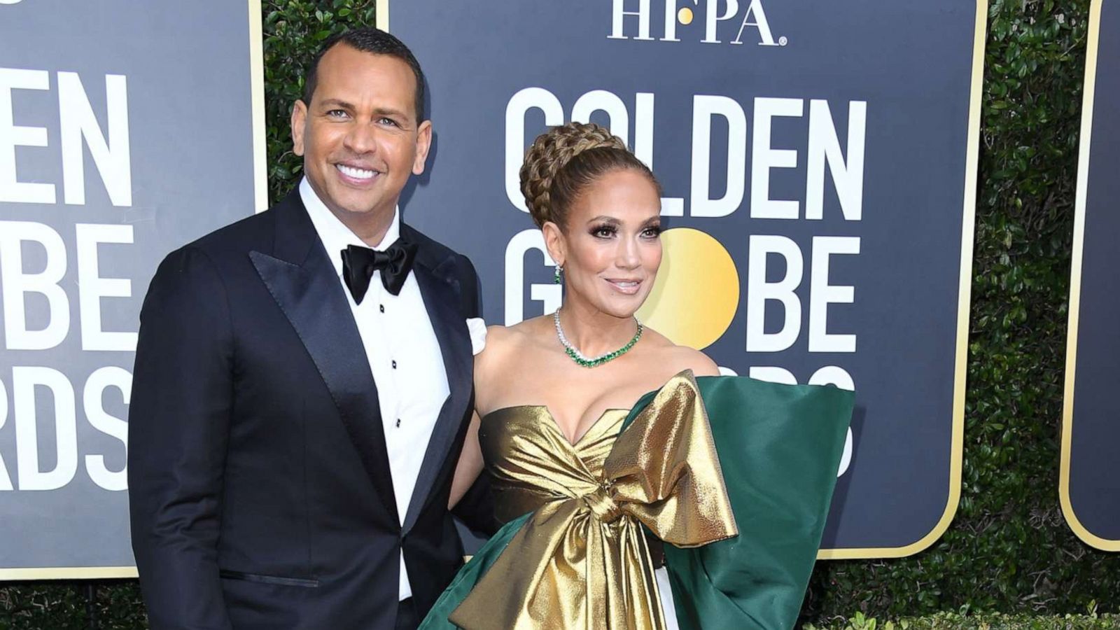 PHOTO: Alex Rodriguez and Jennifer Lopez attend the 77th Annual Golden Globe Awards at The Beverly Hilton Hotel on Jan. 5, 2020, in Beverly Hills, Calif.