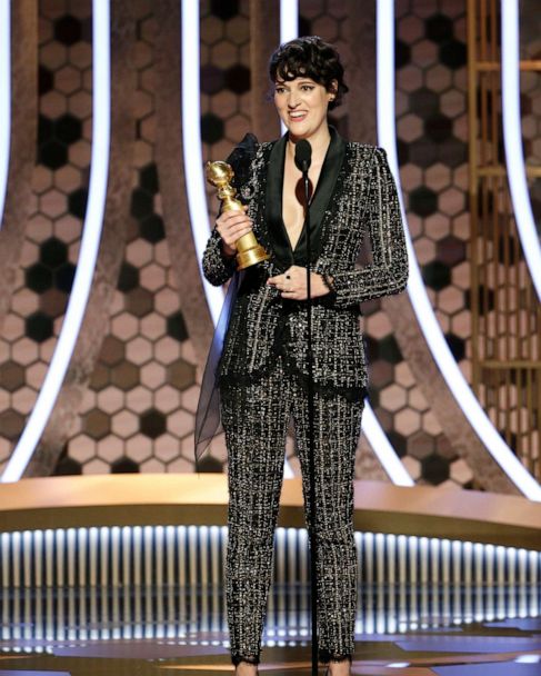 phoebe waller-bridge golden globes red dress Phoebe Waller-Bridge Pictures