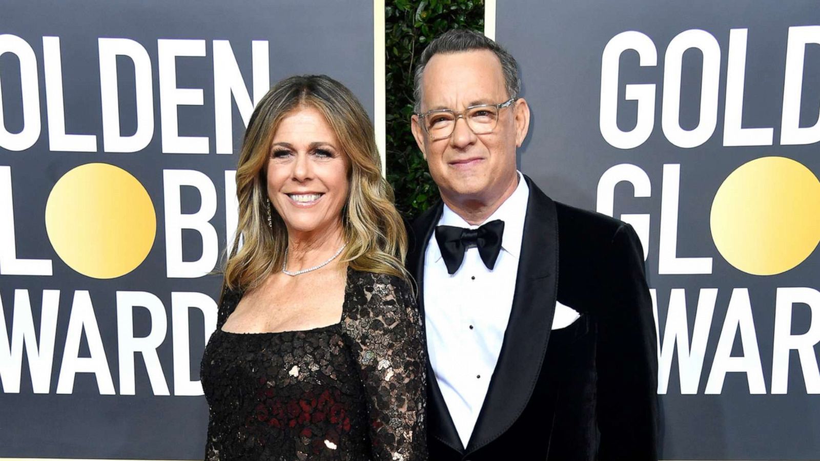 PHOTO: Rita Wilson and Tom Hanks attend the 77th Annual Golden Globe Awards at The Beverly Hilton Hotel on Jan. 05, 2020, in Beverly Hills, Calif.