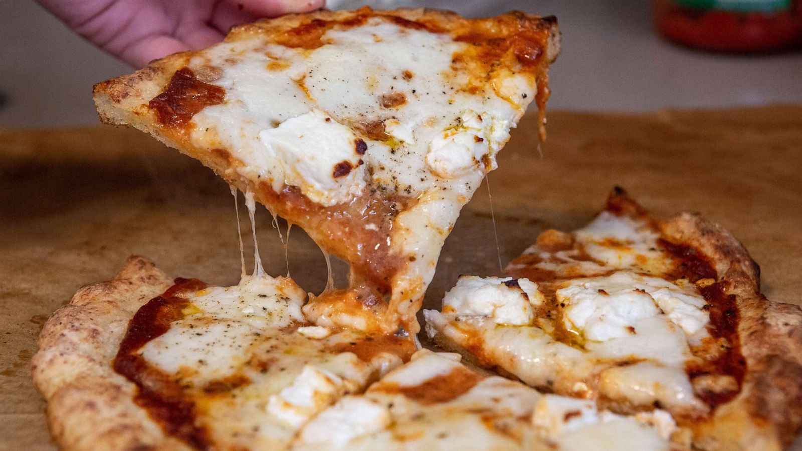 PHOTO: In this undated file photo, a gluten free Margherita pizza is shown which was made in the Neapolitan style with rice flour.