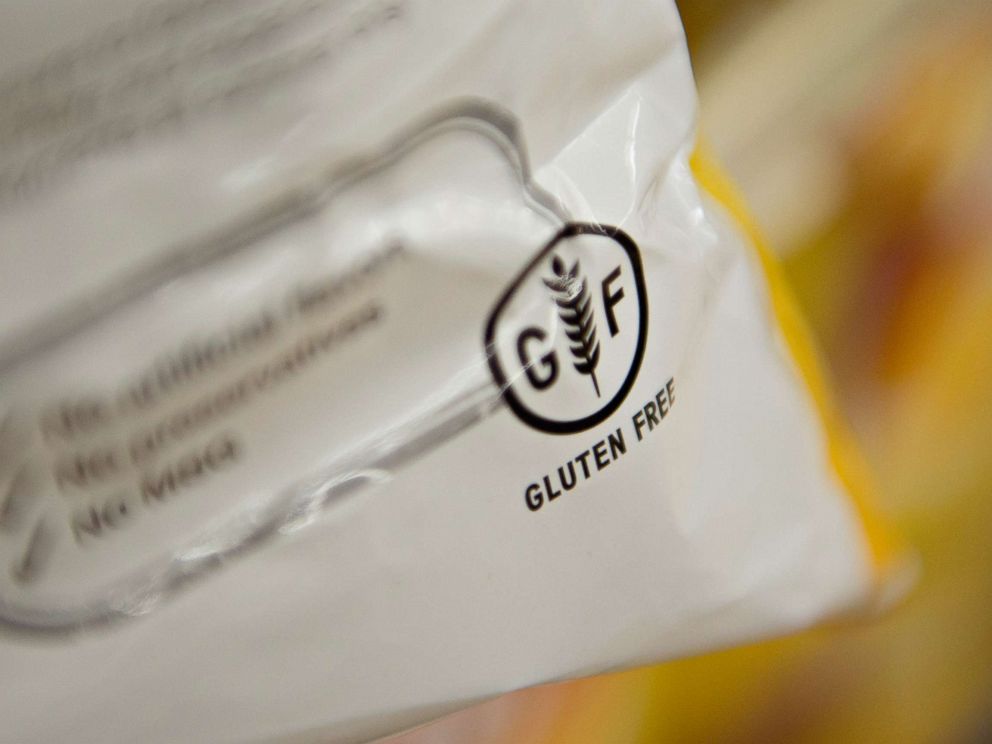 PHOTO: Gluten Free appears on food packaging. 