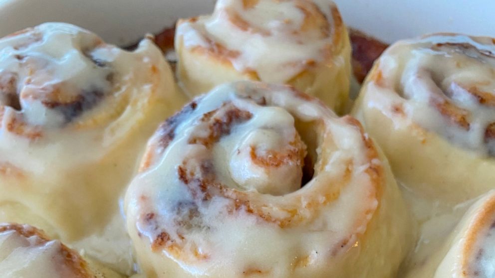 PHOTO: A batch of vegan and gluten-free cinnamon rolls from Peanut Butter and Jilly.