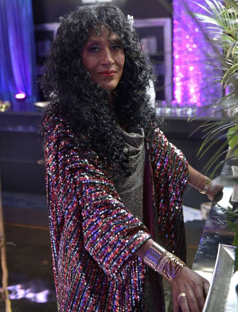 PHOTO: Robin Roberts dressed as Donna Summer for Halloween on "Good Morning America," Oct. 31, 2019.