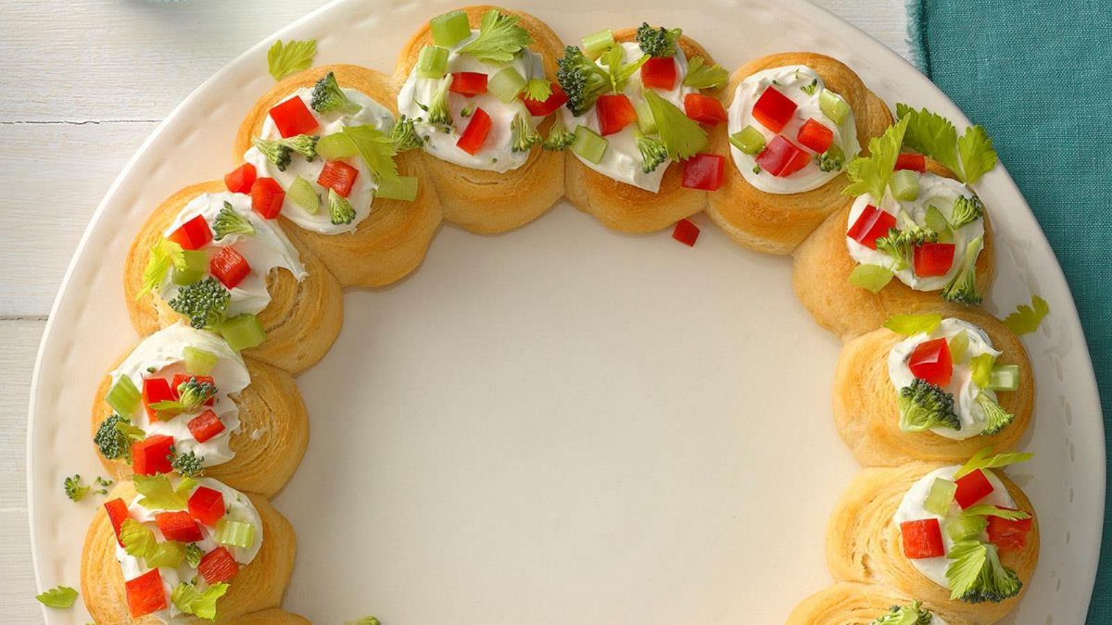 PHOTO: This appetizer wreath from Taste of Home is perfect for the holidays!