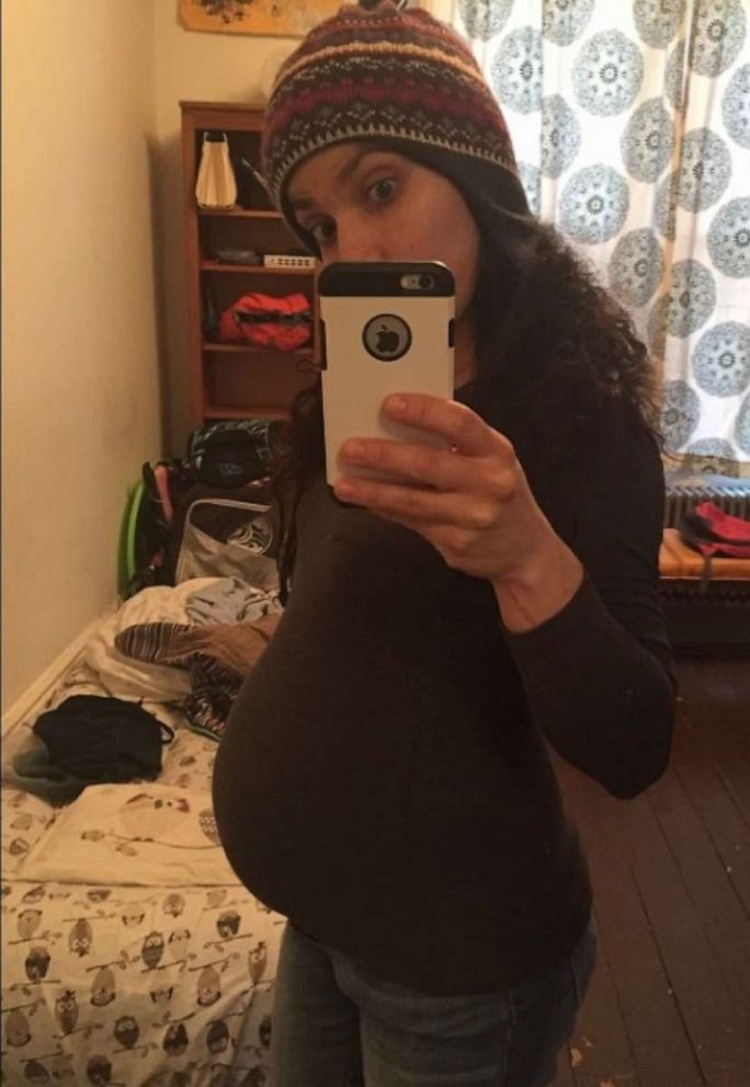 PHOTO: Anabel Rivera, a bilingual doula in New York City, is pictured during her pregnancy.