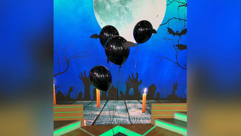 PHOTO: DIY this Spooky Balloon Decor Hack from Brit Morin, the founder and CEO of Brit + Co.