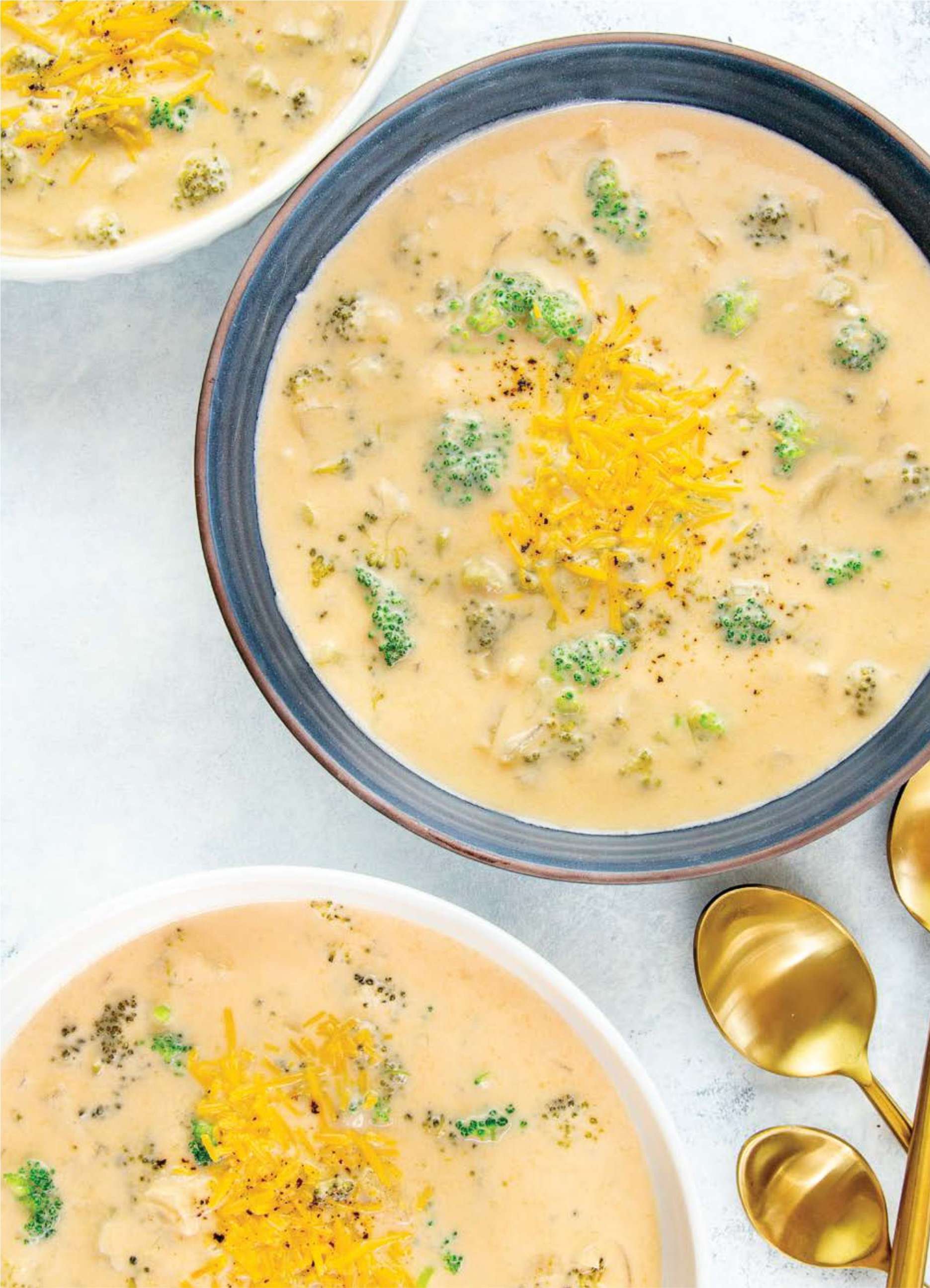 PHOTO: Suzanne Ryan's broccoli cheddar soup is featured in her book "Beyond Simply Keto."