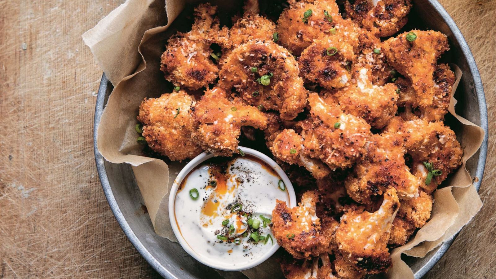 PHOTO: Tieghan Gerard of Half Baked Harvest shares her recipe for black pepper buffalo cauliflower bites.