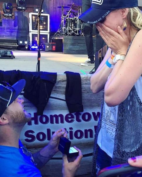 Country star Chase Rice surprises die-hard fans who got engaged 