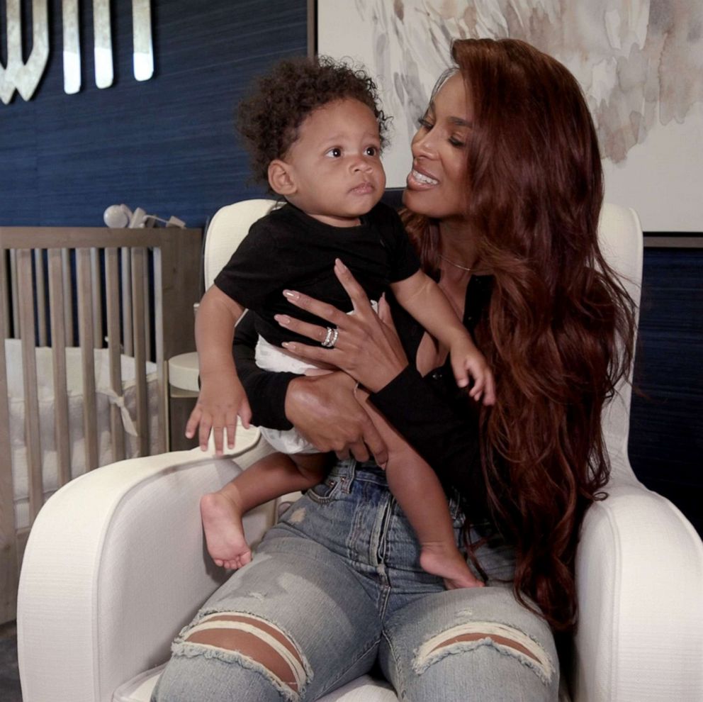 PHOTO: Ciara appears in an undated photo with her son Win.