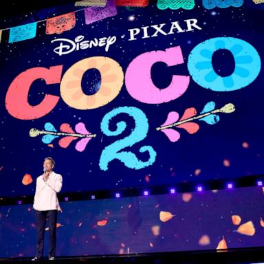 Benjamin Bratt speaks onstage at the Disney Entertainment Showcase at D23: The Ultimate Disney Fan Event on August 14, 2026 in Anaheim, California. 
