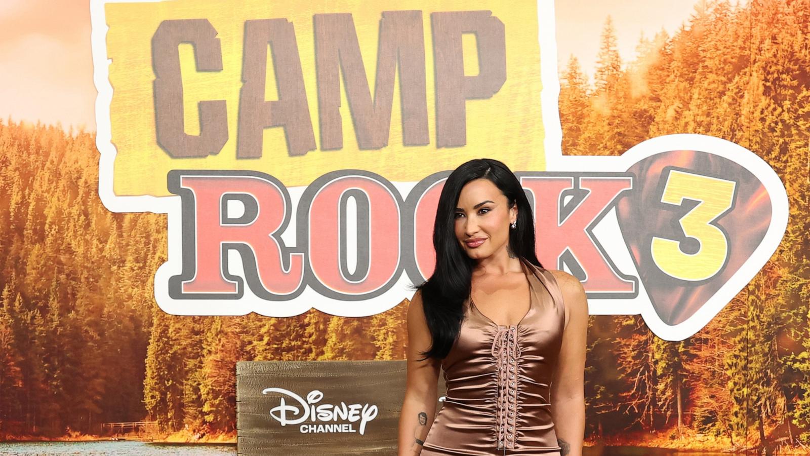 Demi Lovato attends the Los Angeles premiere of Disney's "Camp Rock 3" at Walt Disney Studios on August 10, 2026 in Burbank, California.