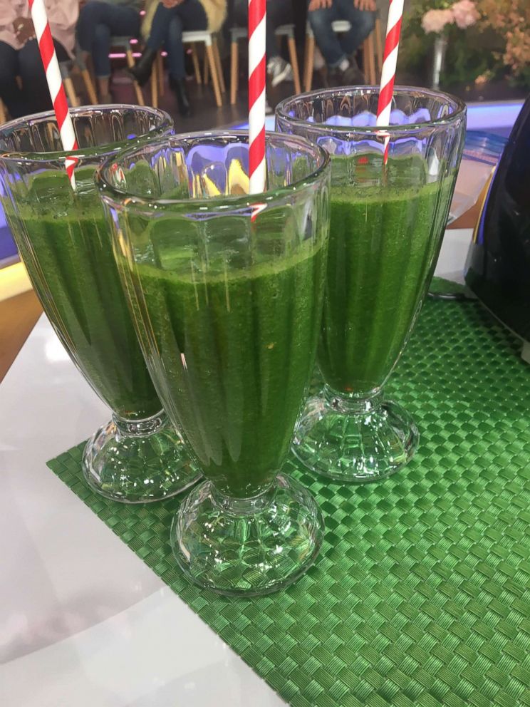 PHOTO: Dawn Jackson Blatner's green juice