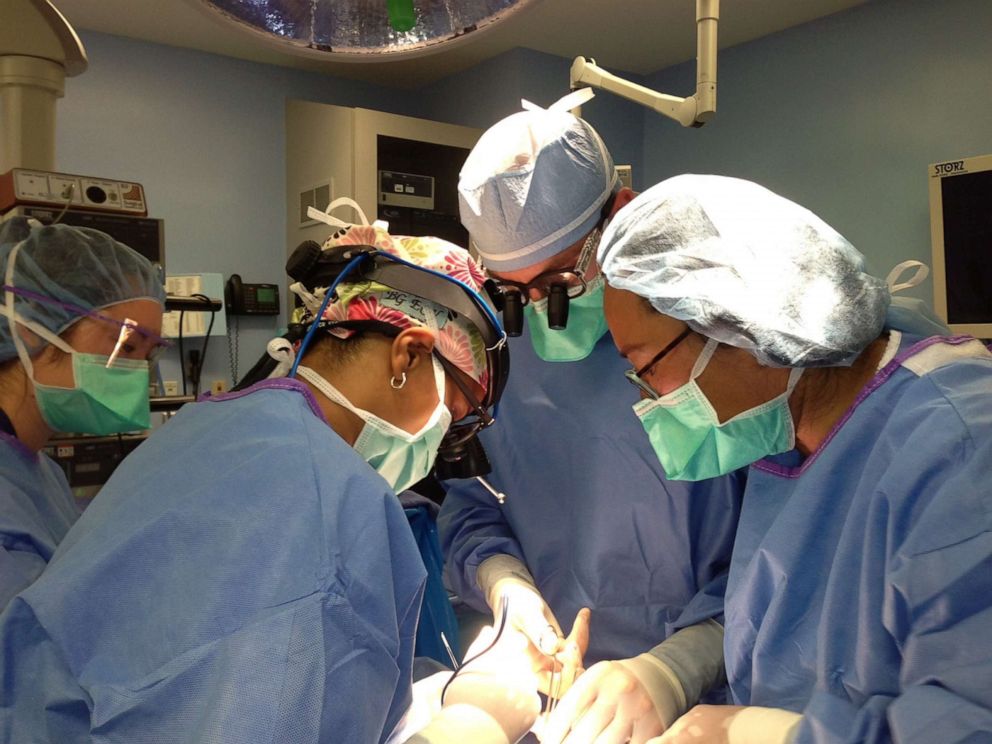 PHOTO: Dr. Kanika Bowen-Jallow performs surgery at Cook Children's Pediatric Surgery Center in Prosper, Texas.