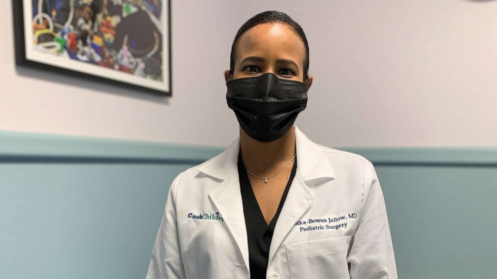 PHOTO: Dr. Kanika Bowen-Jallow poses at Cook Children''s Pediatric Surgery Center in Prosper, Texas.