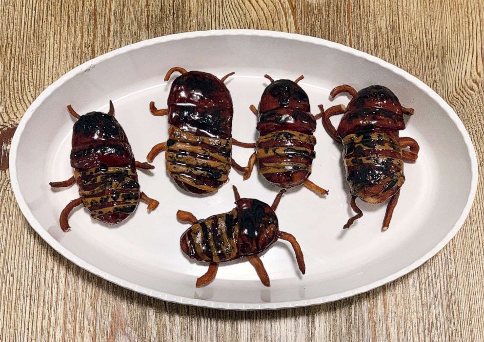 PHOTO: I made Pinterest's top 10 Halloween recipes of 2019, which included Boston cream donuts that look like cockroaches.