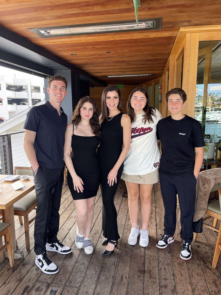 PHOTO: "Real Housewives of Orange County" star Heather Dubrow poses with her four children.