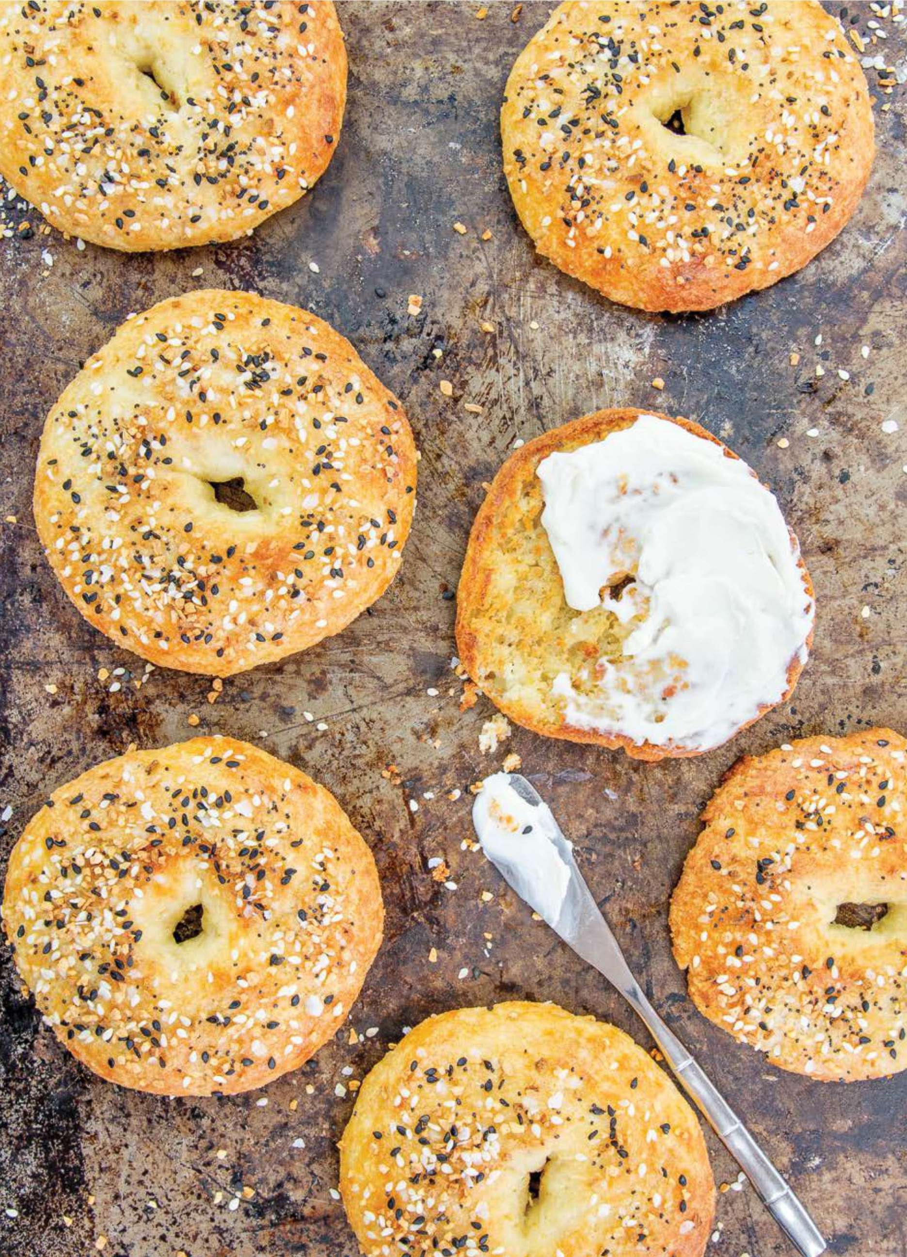 PHOTO: Suzanne Ryan's everything bagels are featured in her book "Beyond Simply Keto."