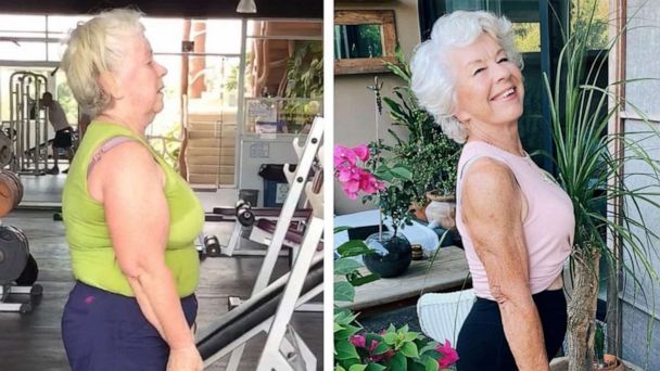 How this 75-year-old woman lost over 60 pounds, became a fitness influencer  - Good Morning America
