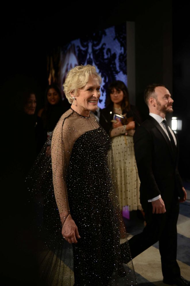 PHOTO: Best Actress nominee Glenn Close attends the 2019 Vanity Fair Oscar party.