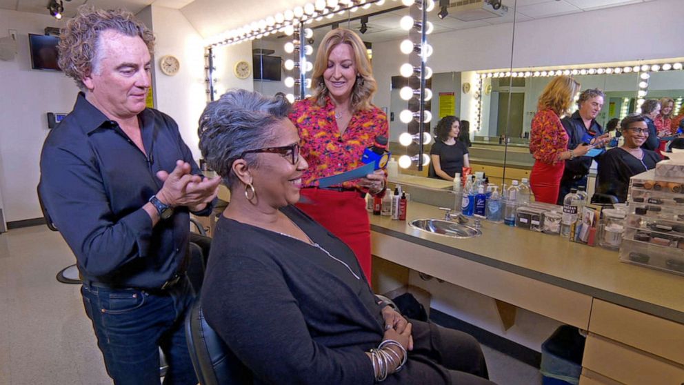 PHOTO: Rodney Cutler is a guest on ABC's "Good Morning America" on March 21, 2022 to discuss "cool grey" hair trend.
