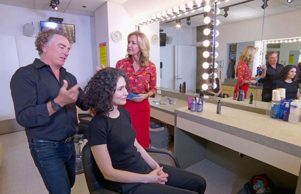 PHOTO: Rodney Cutler is a guest on ABC's "Good Morning America" on March 21, 2022, discussing "cool grey" hair trend on curly hair.