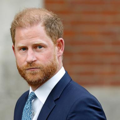  Prince Harry, Duke of Sussex departs after attending a Court of Appeal hearing regarding his security at the Royal Courts of Justice on April 8, 2025 in London, England. 
