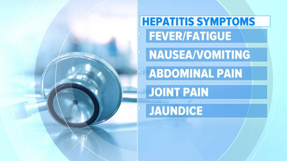 PHOTO: Symptoms of hepatitis in kids include fever, joint pain and jaundice.