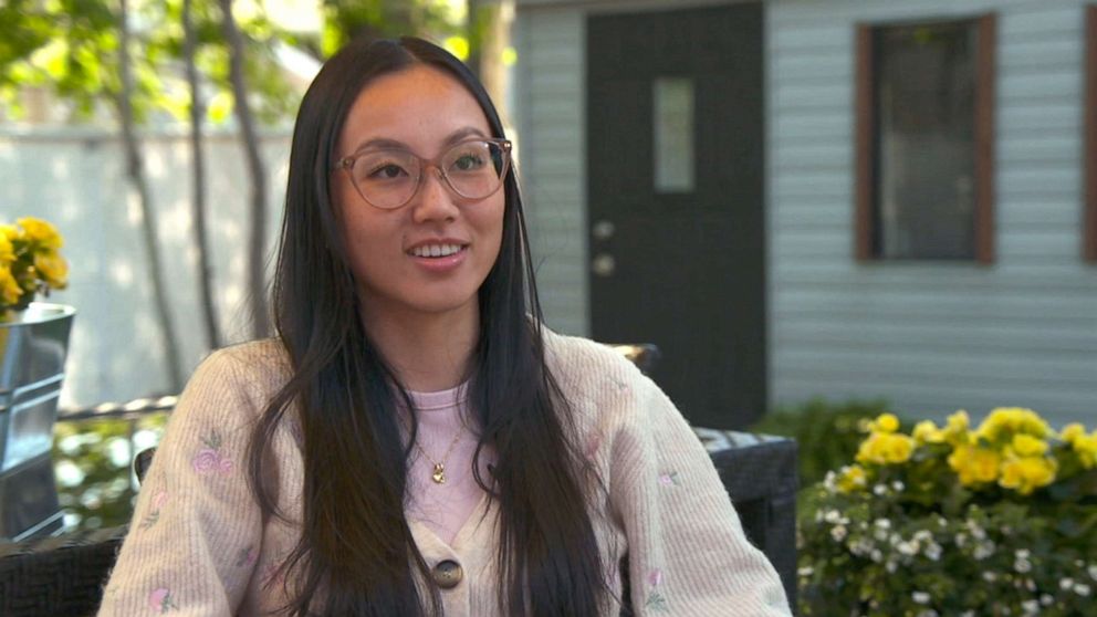 PHOTO: Limia Ravart is a guest on ABC's "Good Morning America" on May 25, 2022. Hannah Raleigh and Limia Ravart didn't know they were sisters until they both took DNA tests and matched with each other.