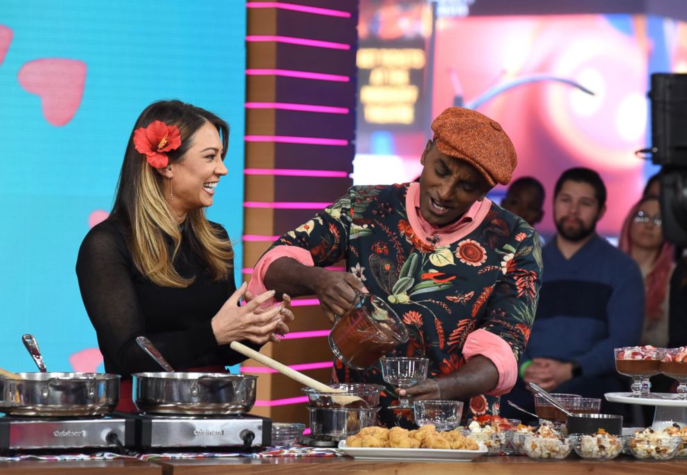 PHOTO: Ginger Zee, Marcus Samuelsson