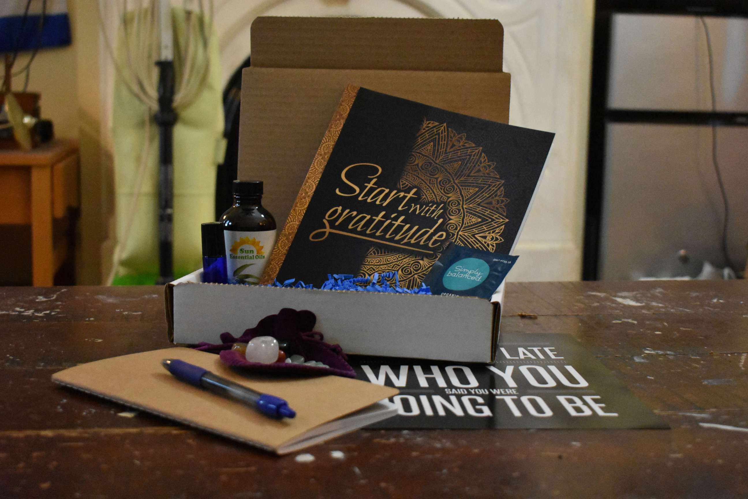PHOTO: Four Marquette University college students launched a business creating self-care boxes for students.