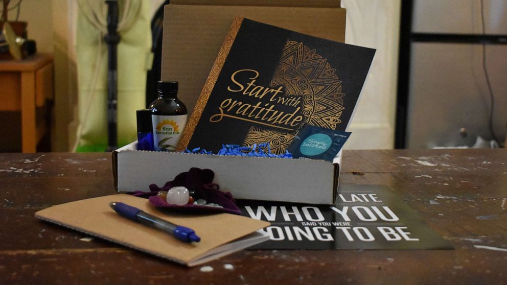 PHOTO: Four Marquette University college students launched a business creating self-care boxes for students.