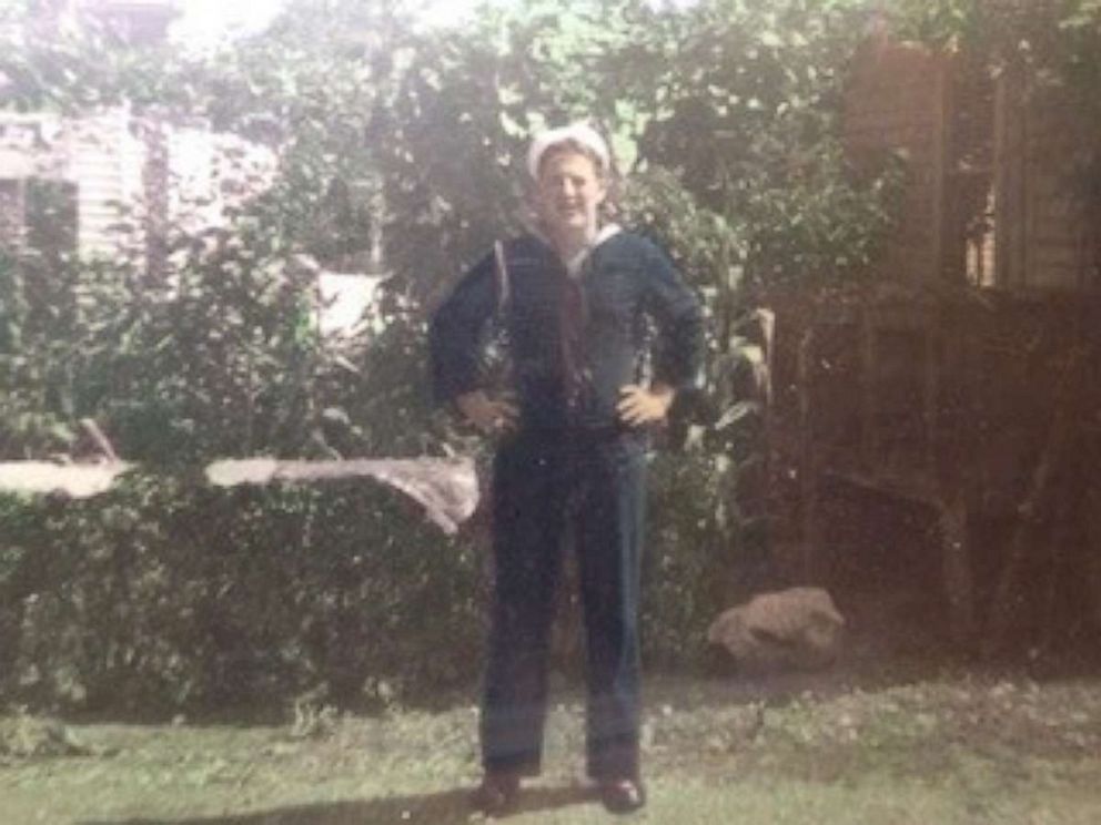 PHOTO: John F. Quinlan is pictured in his Navy uniform in this 1944 photo. 