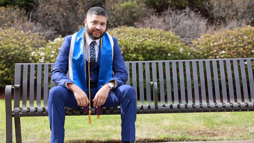 PHOTO: Tylan Bailey graduated from Georgia State University with a bachelor's degree in physical education.