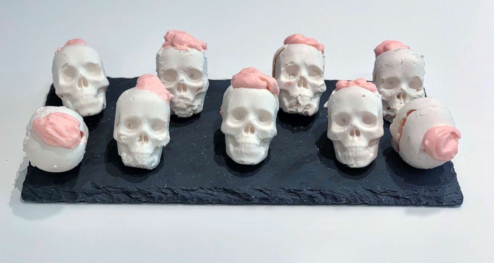 PHOTO: I made chocolate skulls, one of Pinterest's top 10 Halloween recipes. 