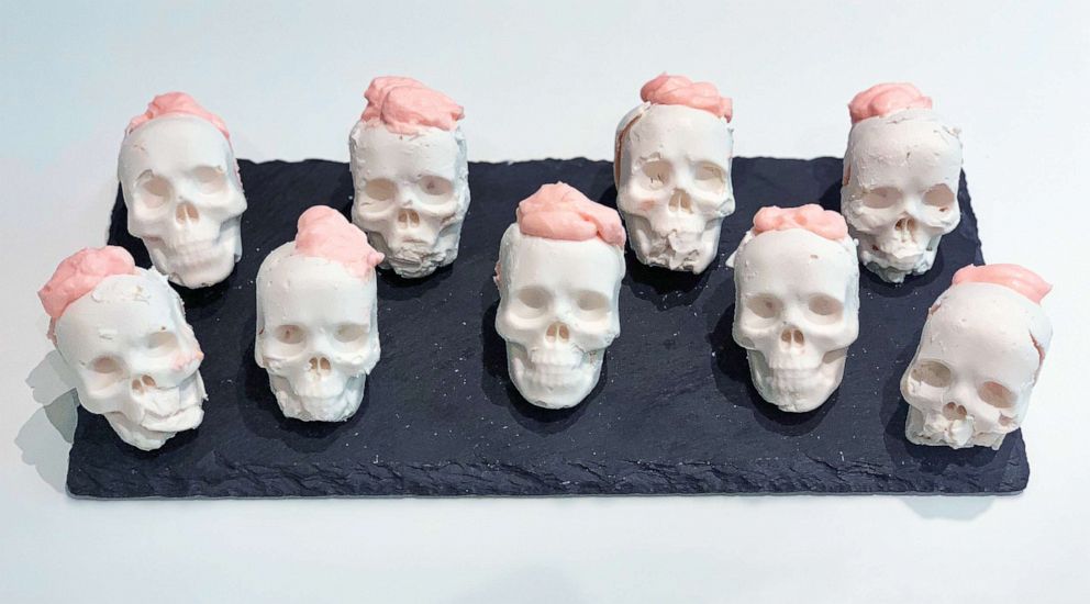 PHOTO: I made Pinterest's top 10 Halloween recipes of 2019, which included chocolate skulls.