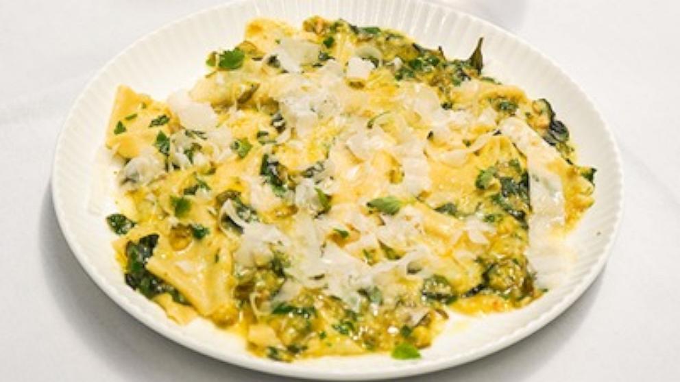 PHOTO: Chef Lena Ciardullo’s pasta with melted zucchini ragu is pictured here. 