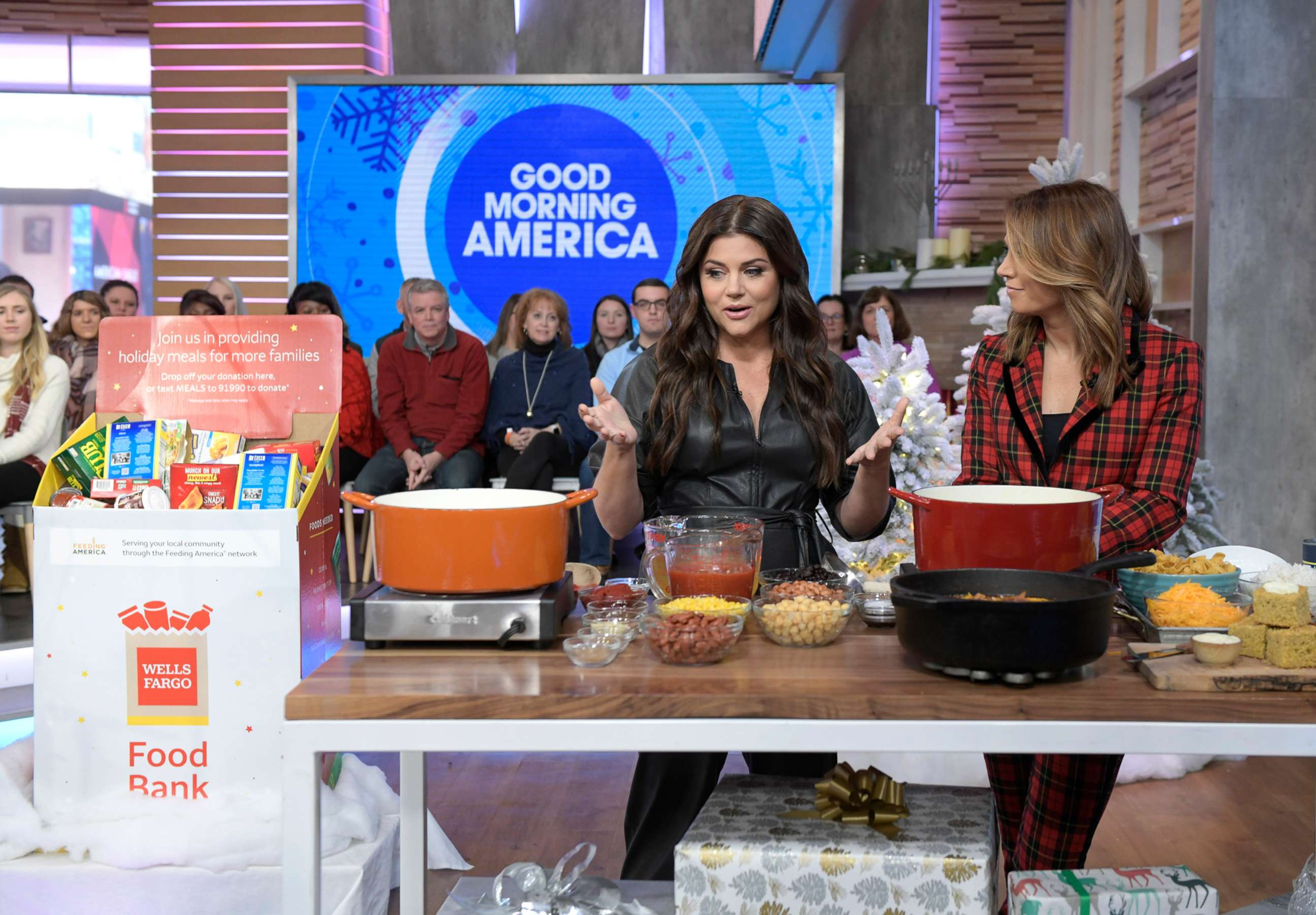 PHOTO: Tiffani Thiessen on 'GMA'