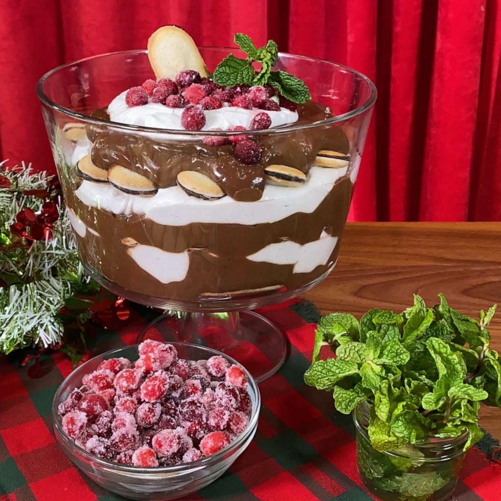 VIDEO: Tiffani Thiessen's no-bake trifle is made using all non-perishable items
