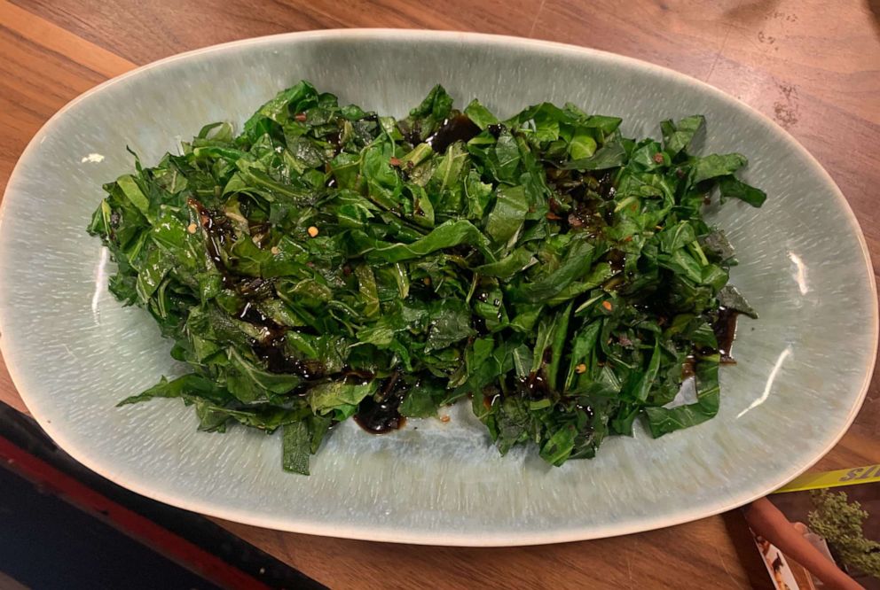 PHOTO: Eddie Jackson's Skillet Greens