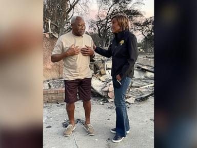 Man who lost home in LA fire reacts to outpouring of support, nearly $1M in donations