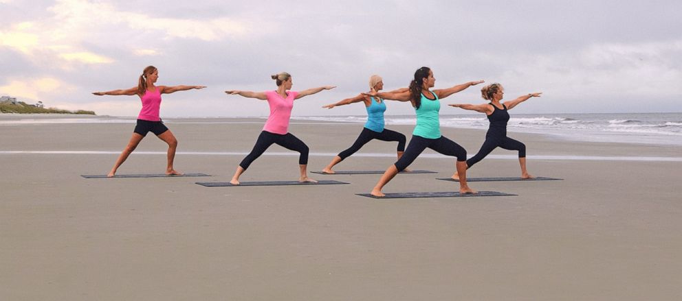 PHOTO: Hilton Head South fitness class beach