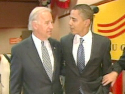 Barack Obama and Joe Biden